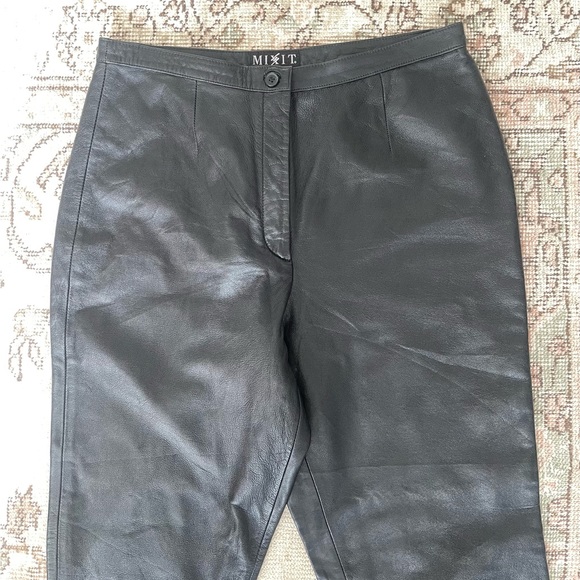 Vintage Leather Pants - Picture 3 of 5